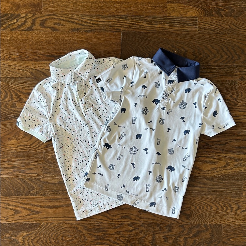 Swannies Co Set of 2 Youth Golf shirts